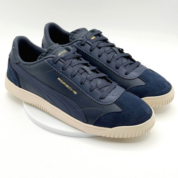 Puma Porsche Club 5V5 Lux Legacy Shoes Size 10 Mens Club Navy Alpine 3092790 - Picture 1 of 11